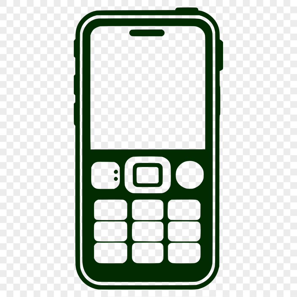 Minimalist Smartphone SVG Image Illustrated design concept of a modern smartphone, featuring clean lines and minimalist style.