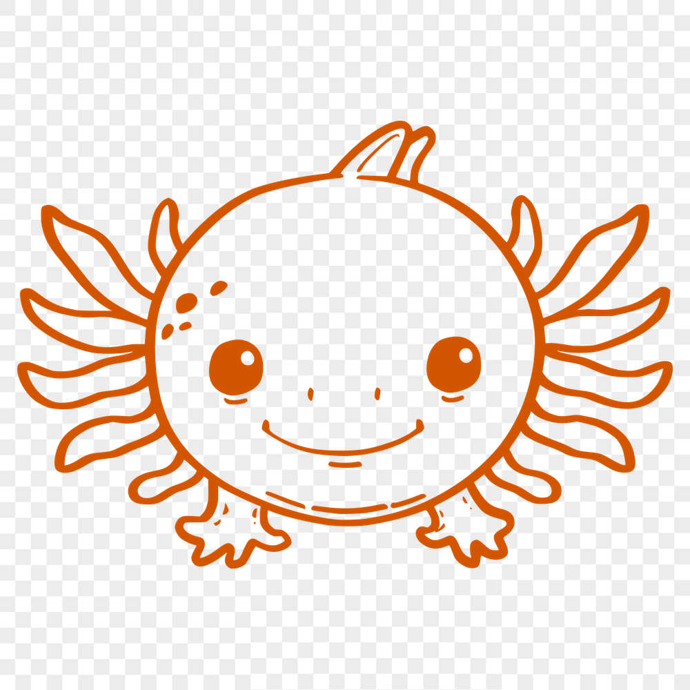 Free Axolotl Clipart