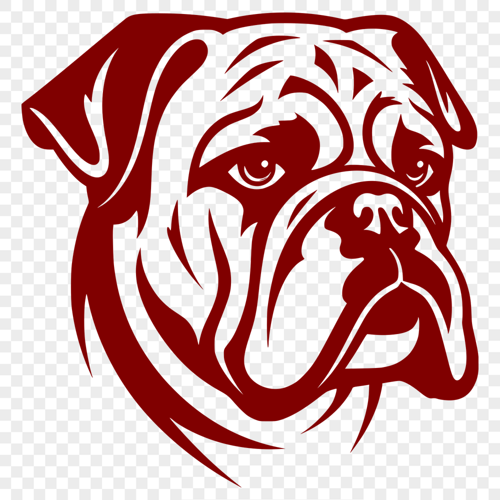 Creative Bulldog Clipart