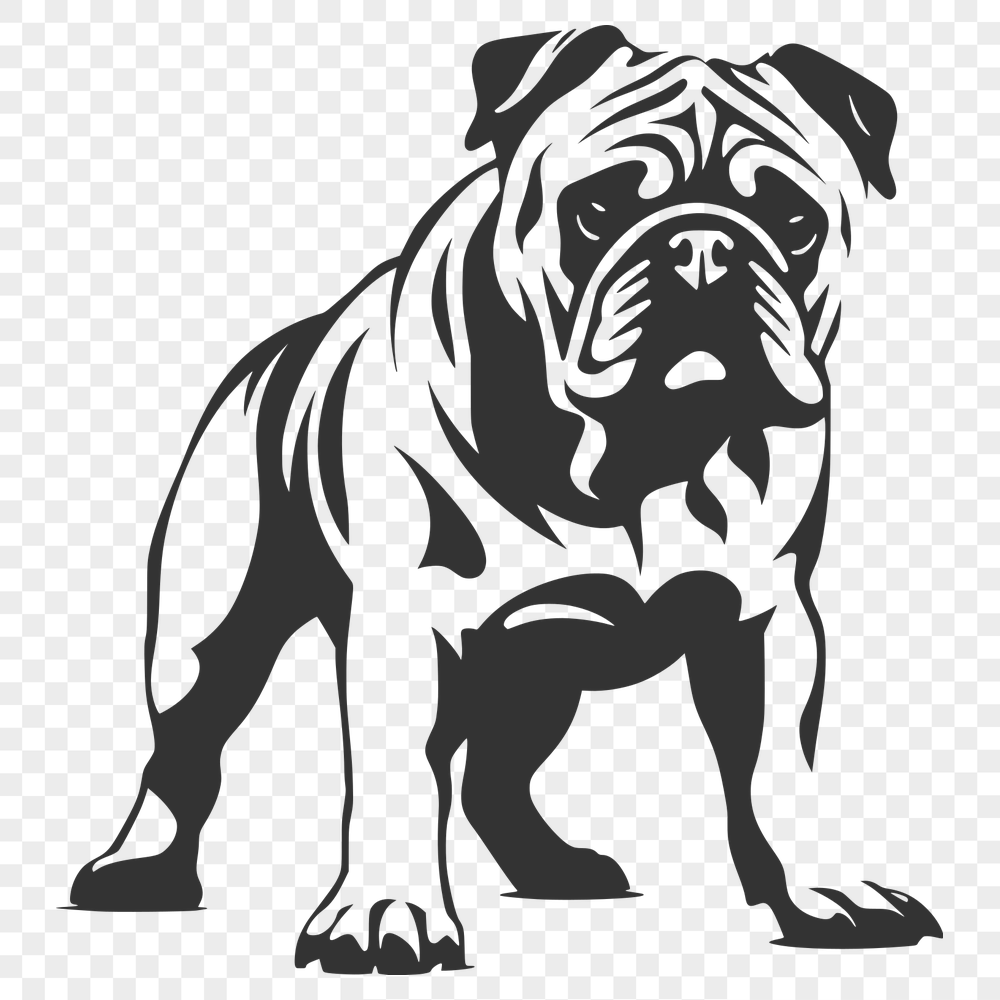 Free Unique Bulldog Design