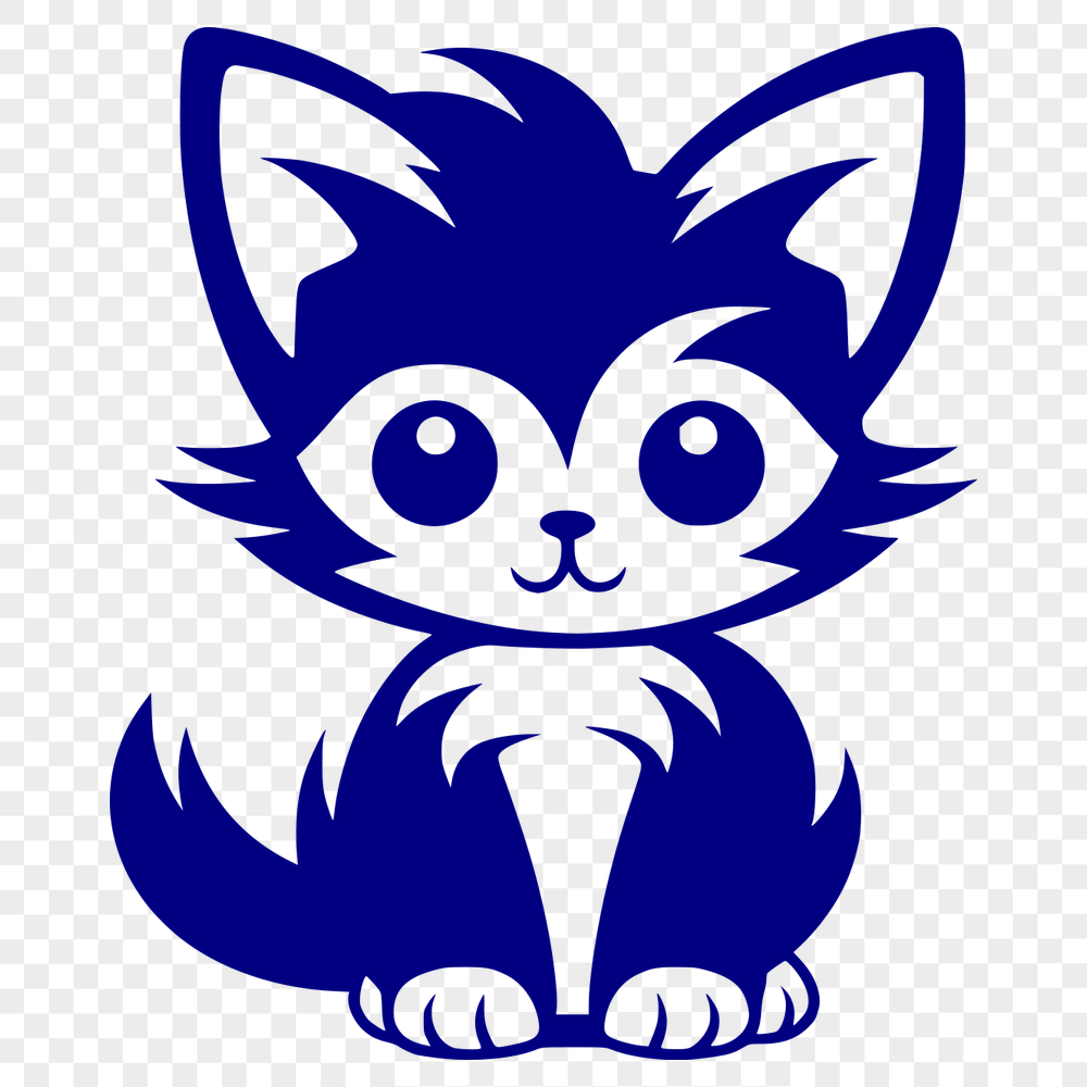 Cute Kitten - For Laser Engraver Project