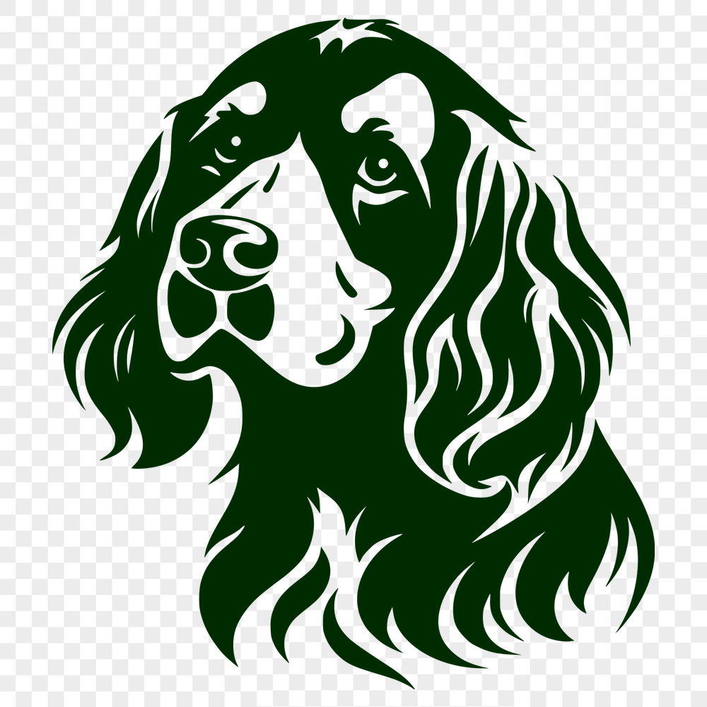 Free Creative Cocker Spaniel Decal