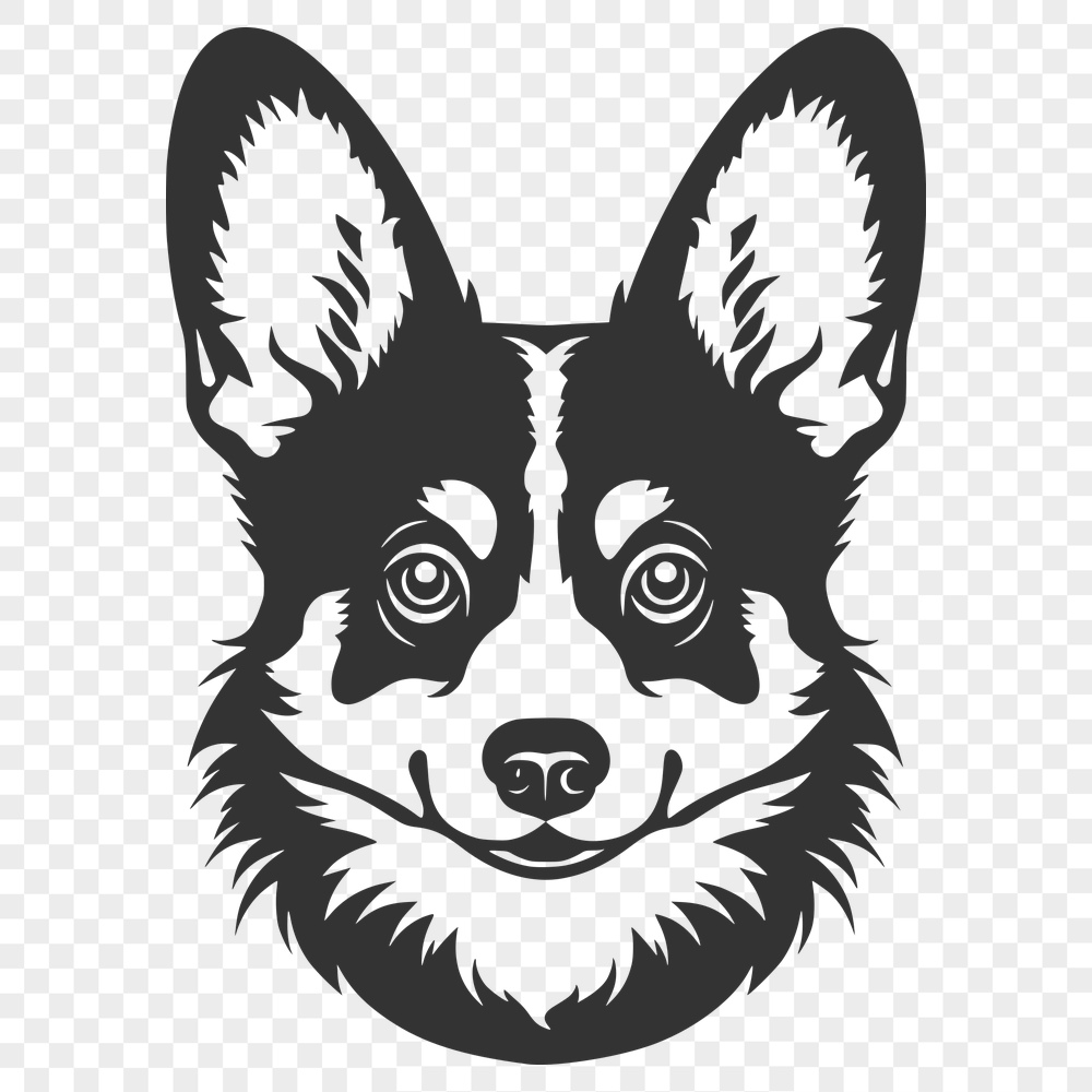 Free Corgi Digital Artwork