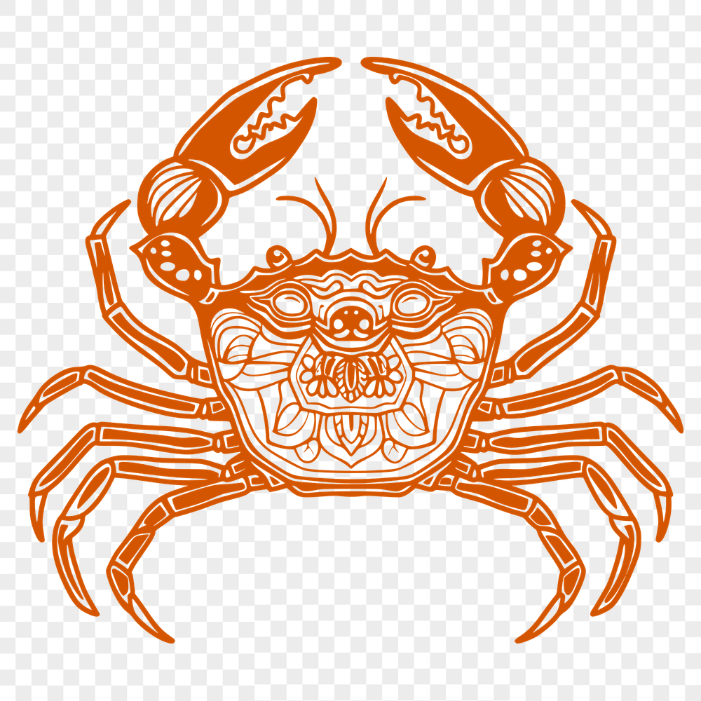 Free Crab Printable Artwork