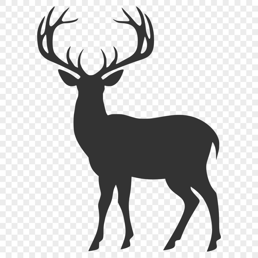 Artistic Deer - Laser SVG