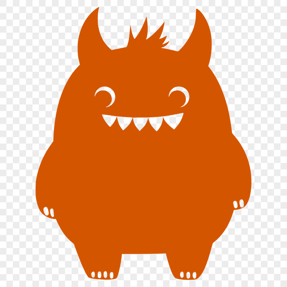 Cute Monster SVG - For Cricut Project