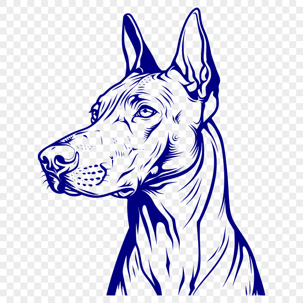 Creative Doberman Pinscher - Laser Engraver PDF