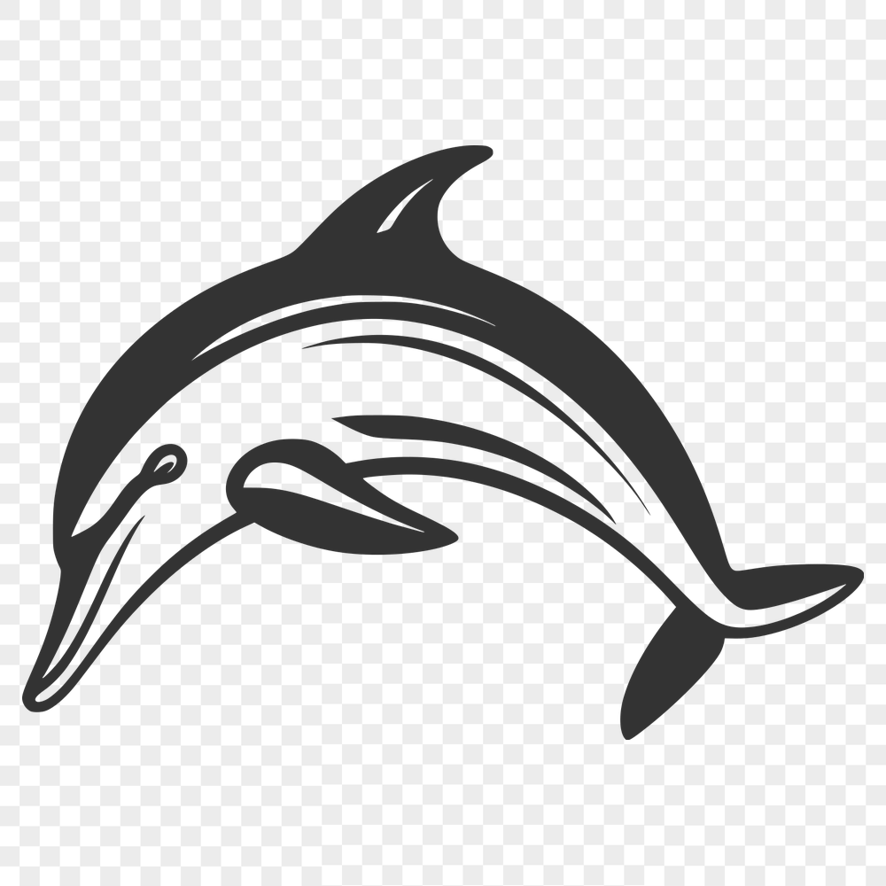 Creative Dolphin Clipart