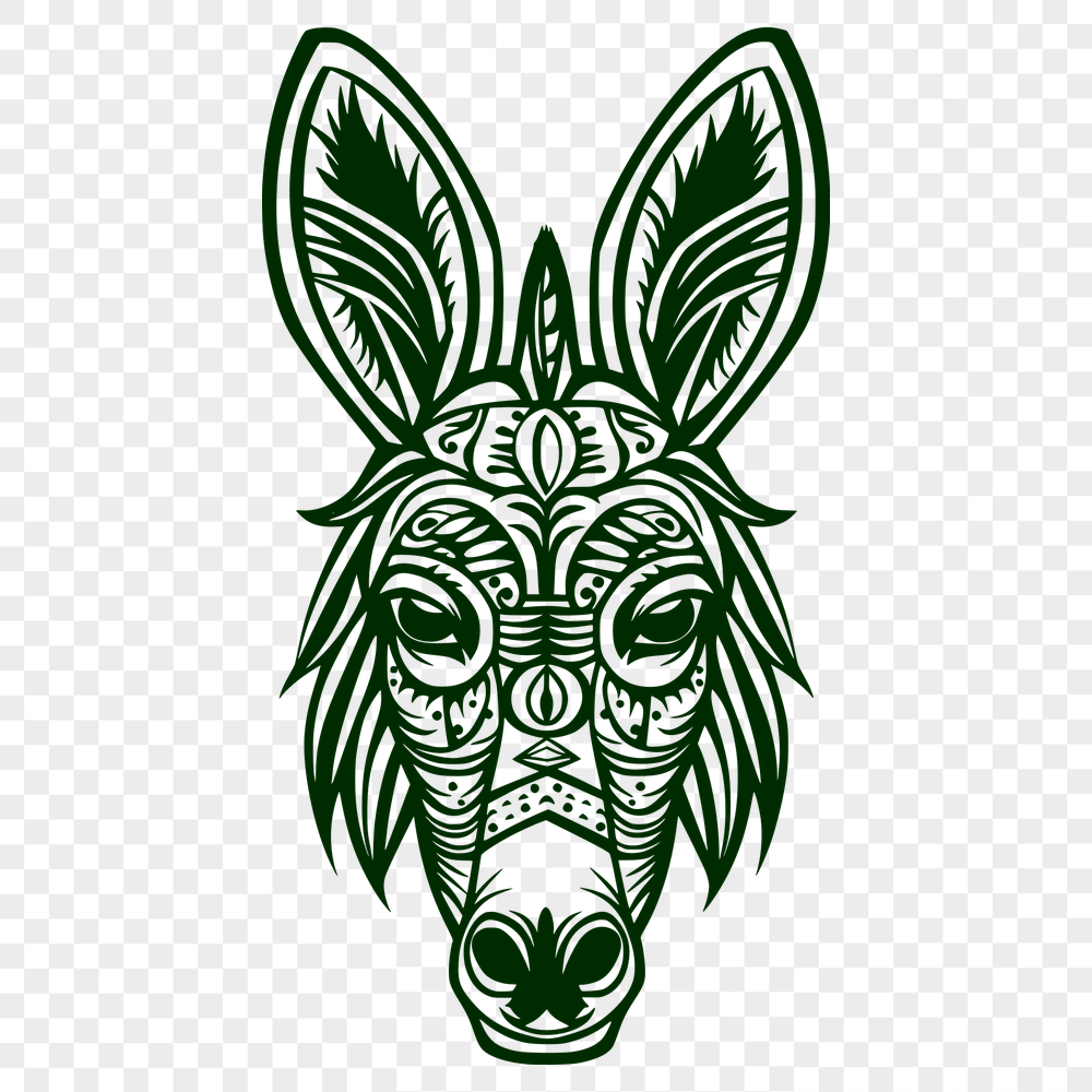 Ornate Donkey - For Glowforge Project