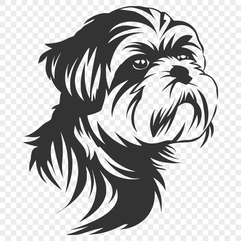 Creative Shih Tzu Printable Image