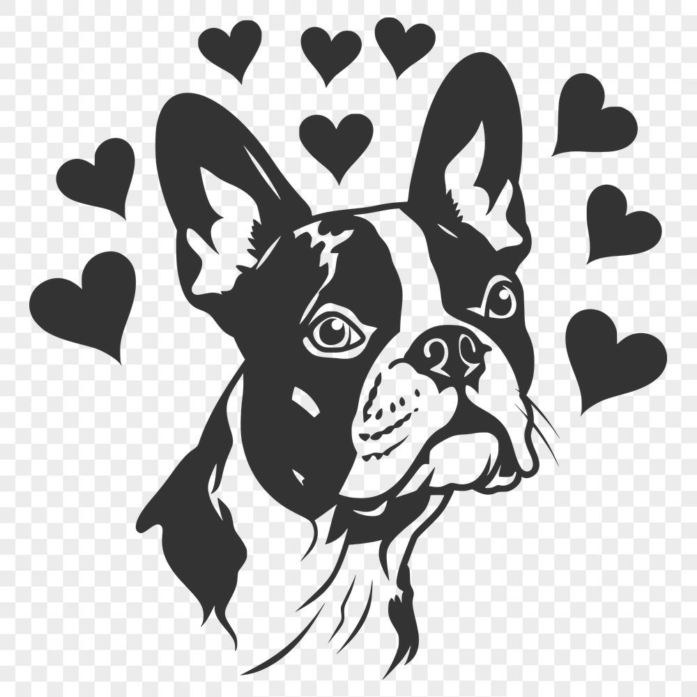 Creative Dog Vector Image