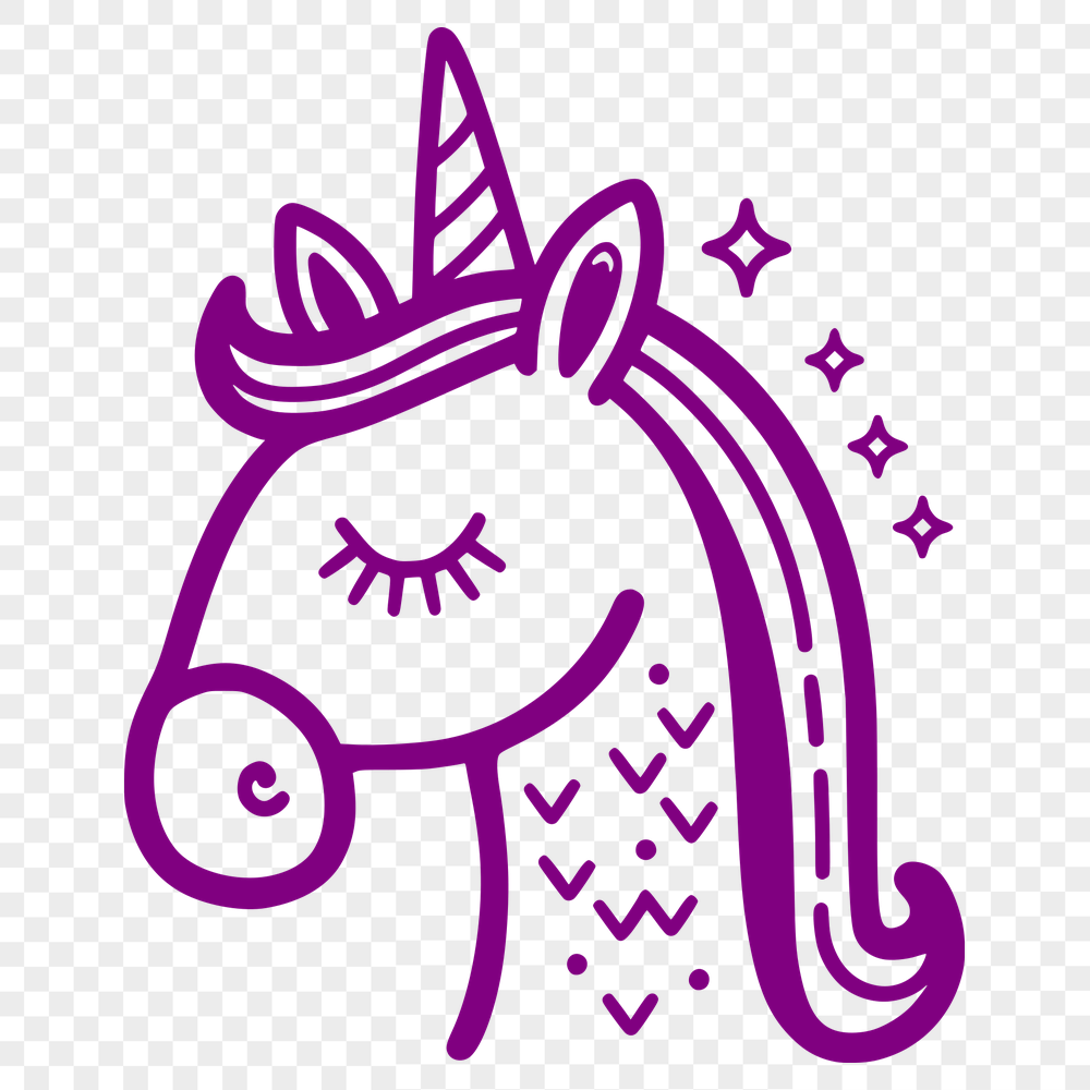 Free Creative Unicorn Clipart