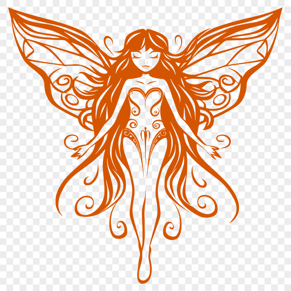 Artistic Fairy Decal