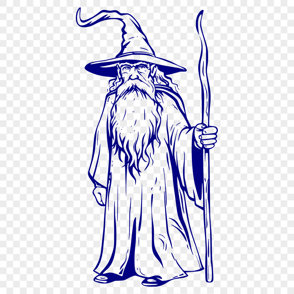 Creative Wizard SVG, PNG, PDF And DXF Files