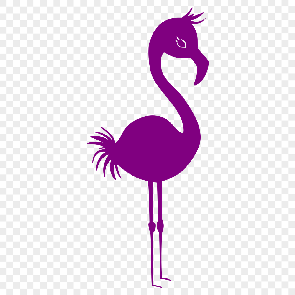 Free Flamingo SVG, PNG, PDF And DXF Files