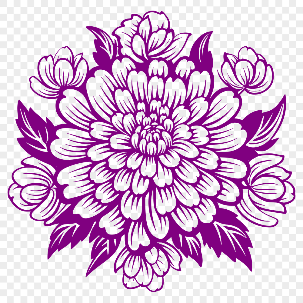 Free Beautiful Flower Vector Image