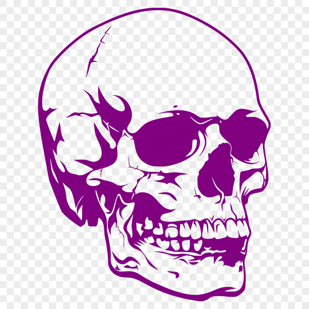 Unique Skull - For Laser Engraver Project