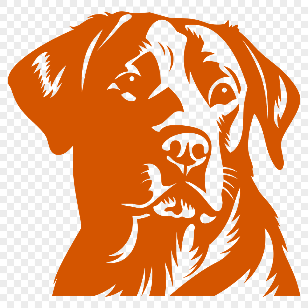 Artistic Labrador Retriever DXF