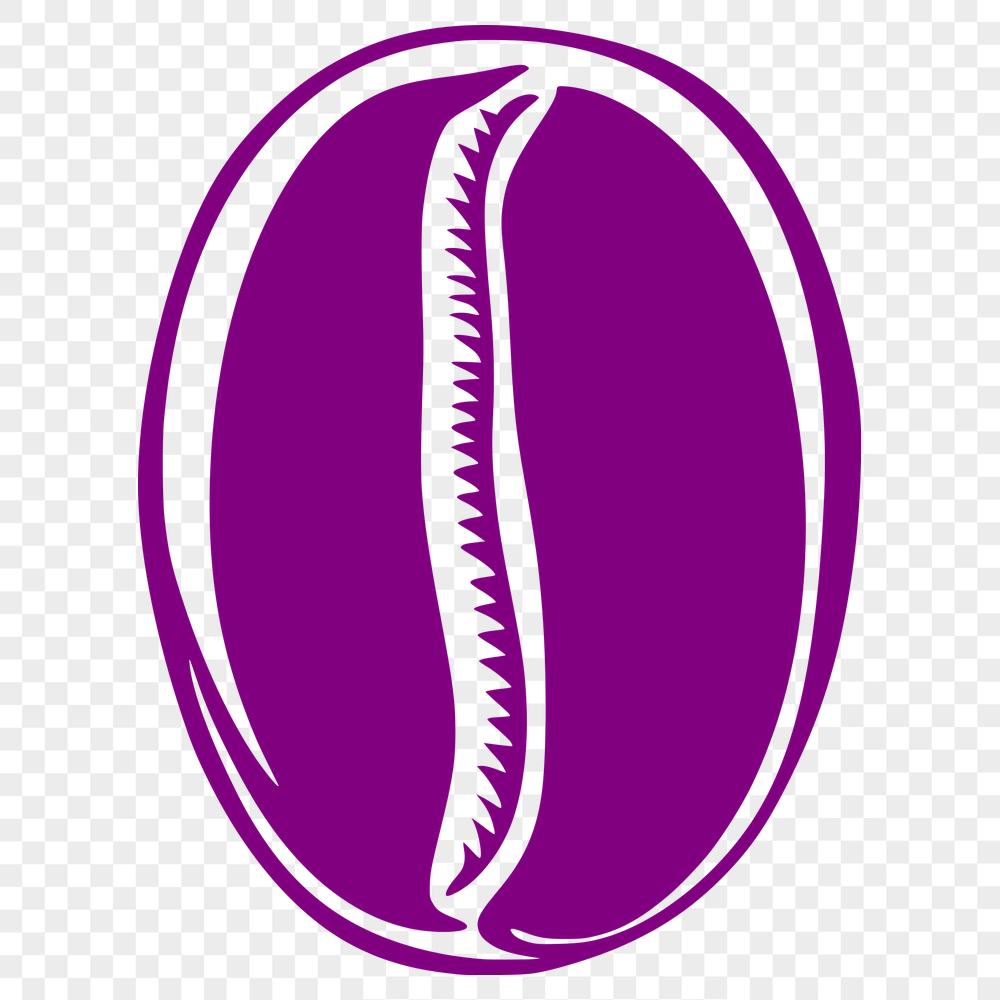 Coffee Bean In PNG File Format