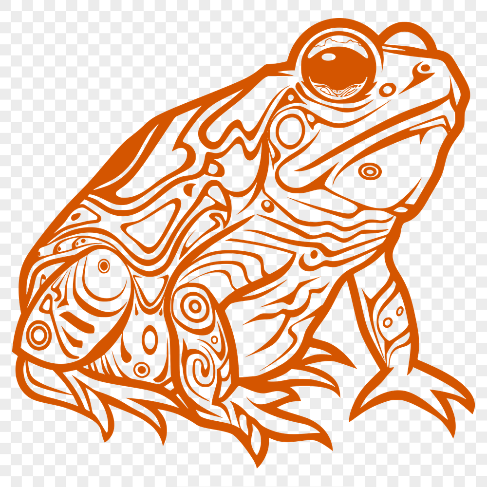 Ornate Toad - For Procreate Project