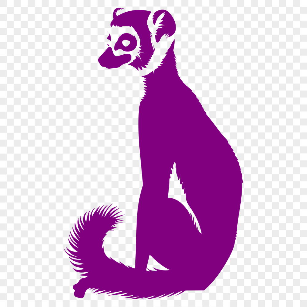 Free Lemur Vector Craft File