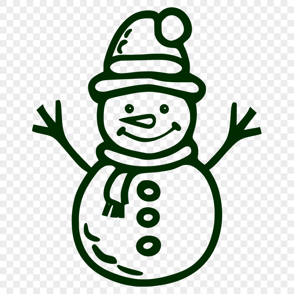 Artistic Snowman - Cricut PDF