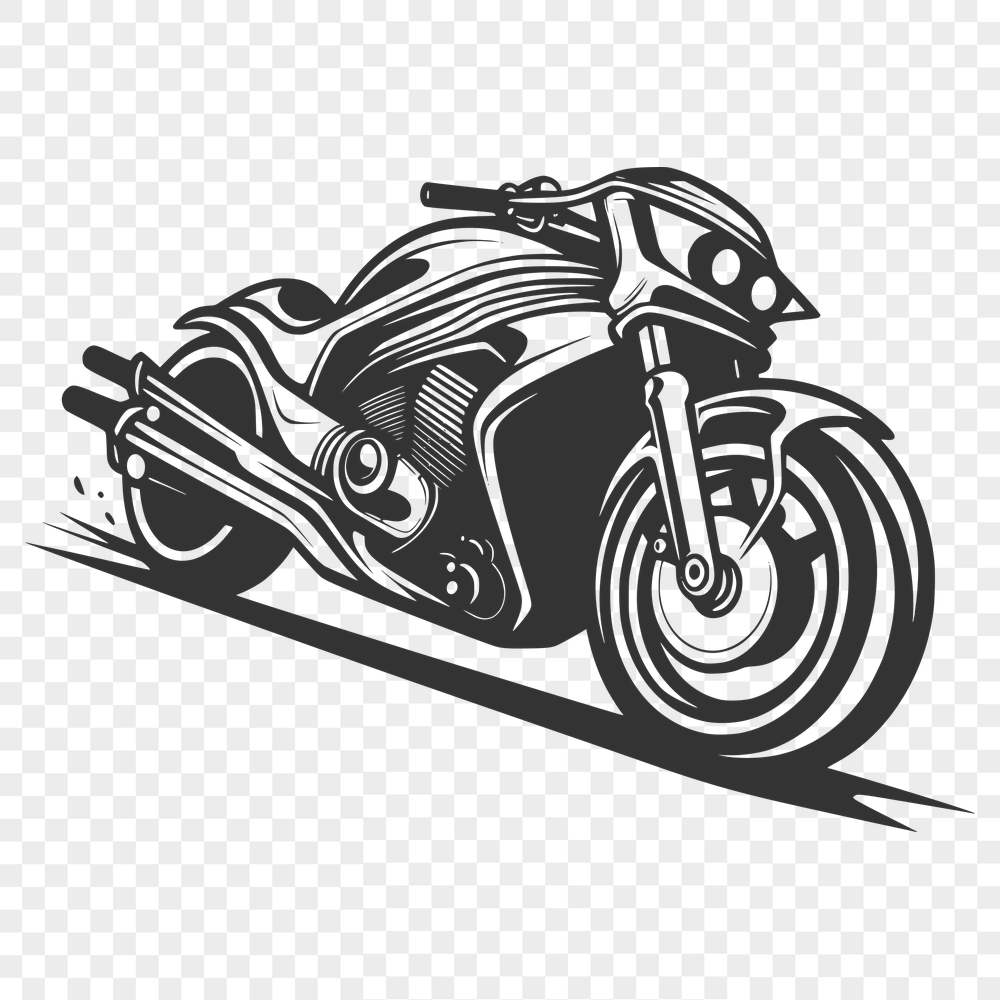 Free Beautiful Bike Clipart