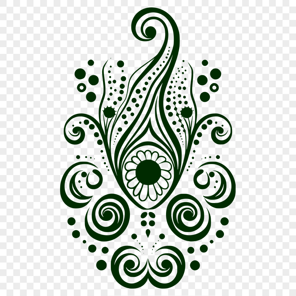 Free Stunning Paisley Vector Image