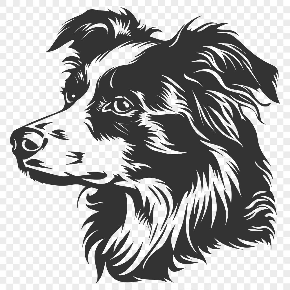 Free Dog Vector Drawing