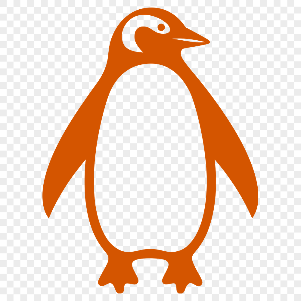 Free Unique Penguin Drawing