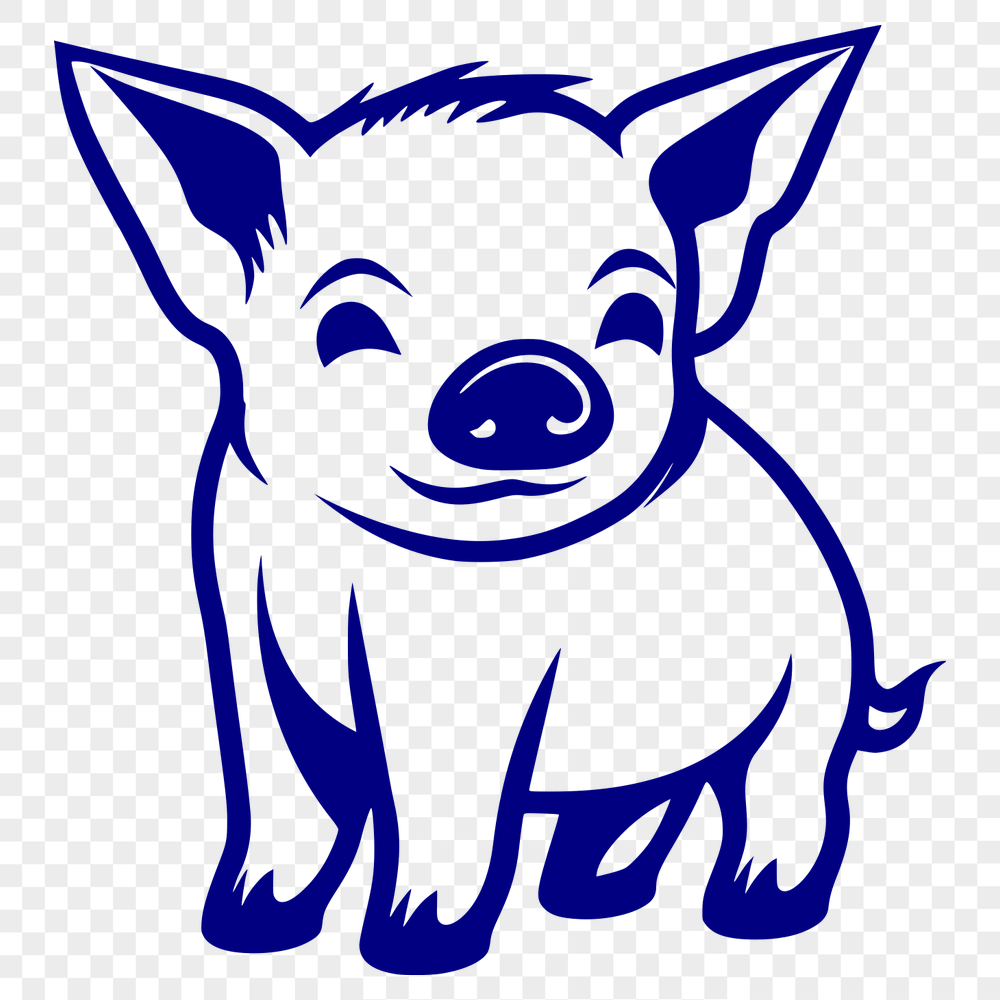 Free Unique Piglet Artwork