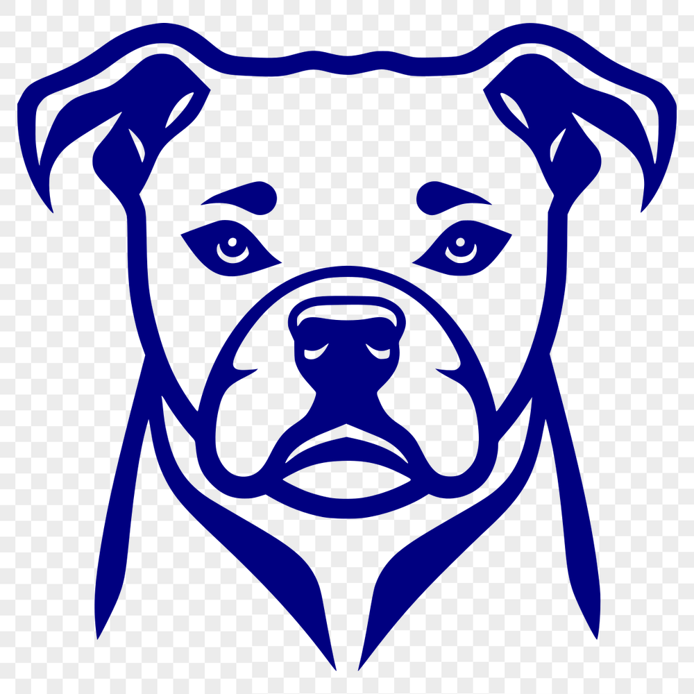 Artistic Pitbull SVG, PNG, PDF And DXF Files