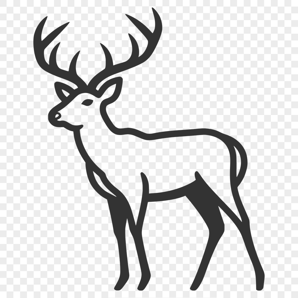 Free Stunning Deer Vector Craft File