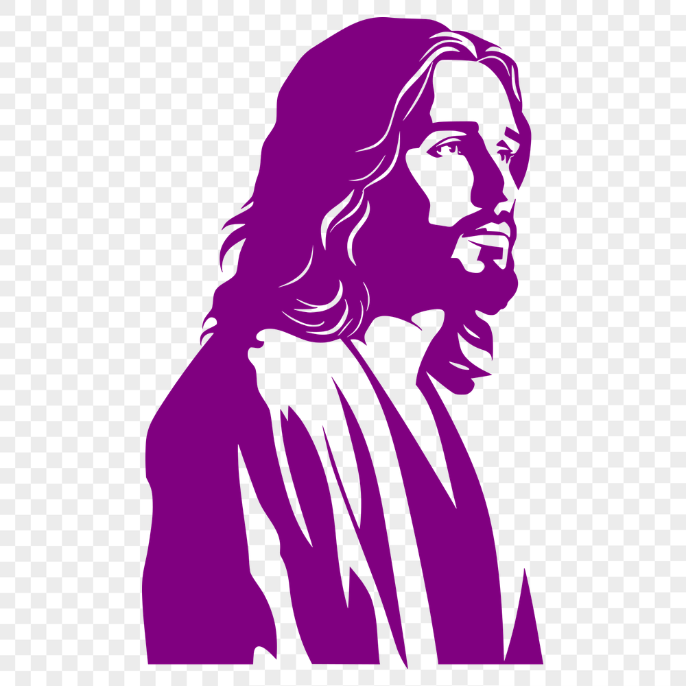 Jesus SVG, PNG, PDF And DXF Files