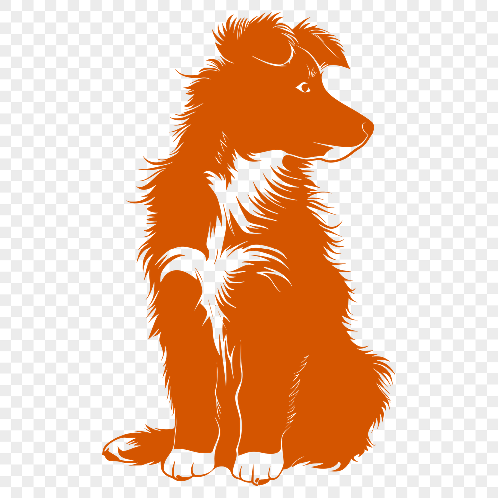 Free Creative Shetland Sheepdog Printable Image