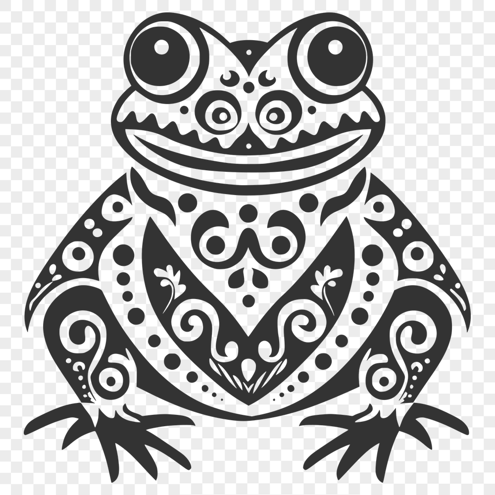 Artistic Toad - For Laser Engraver Project