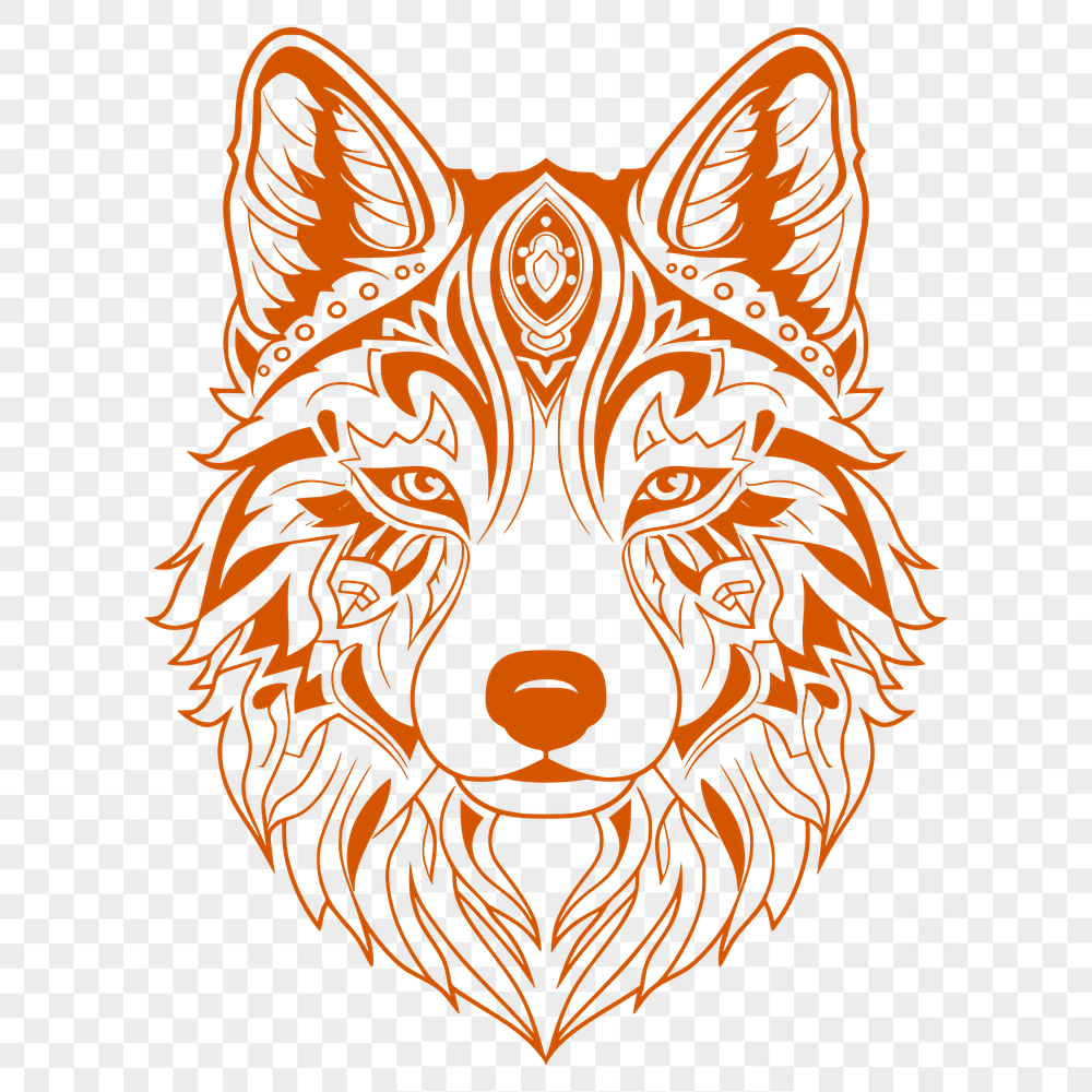 Free Artistic Husky Digital Artwork