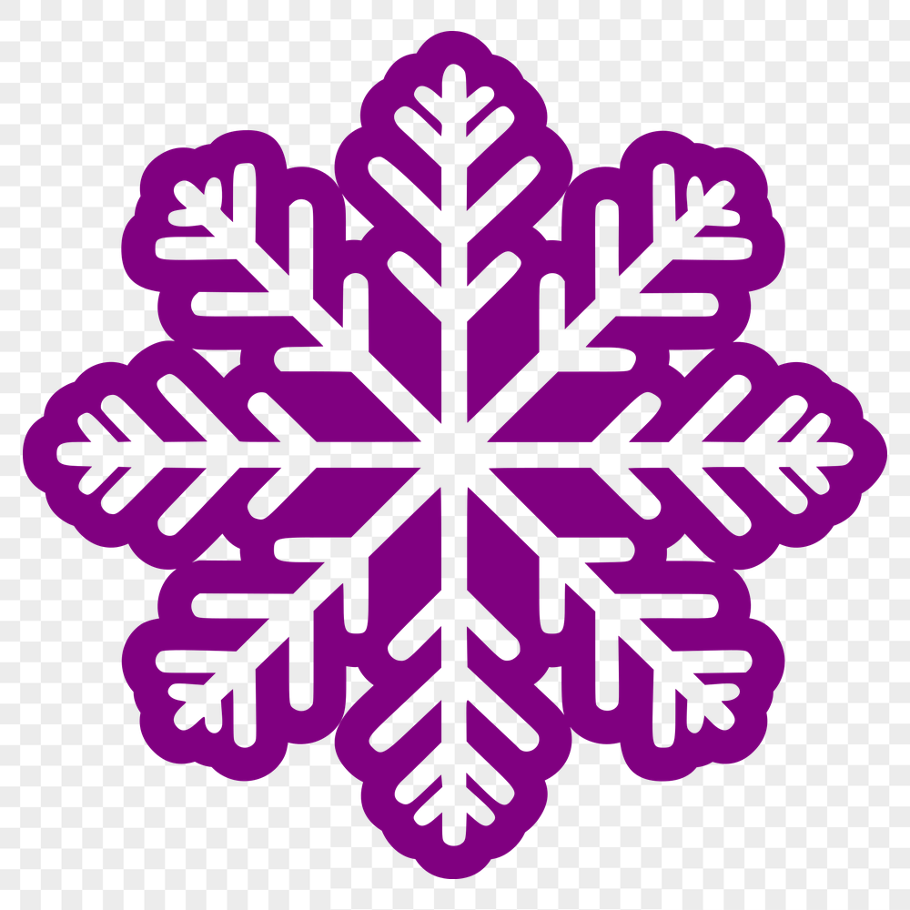 Beautiful Snow Vector Art