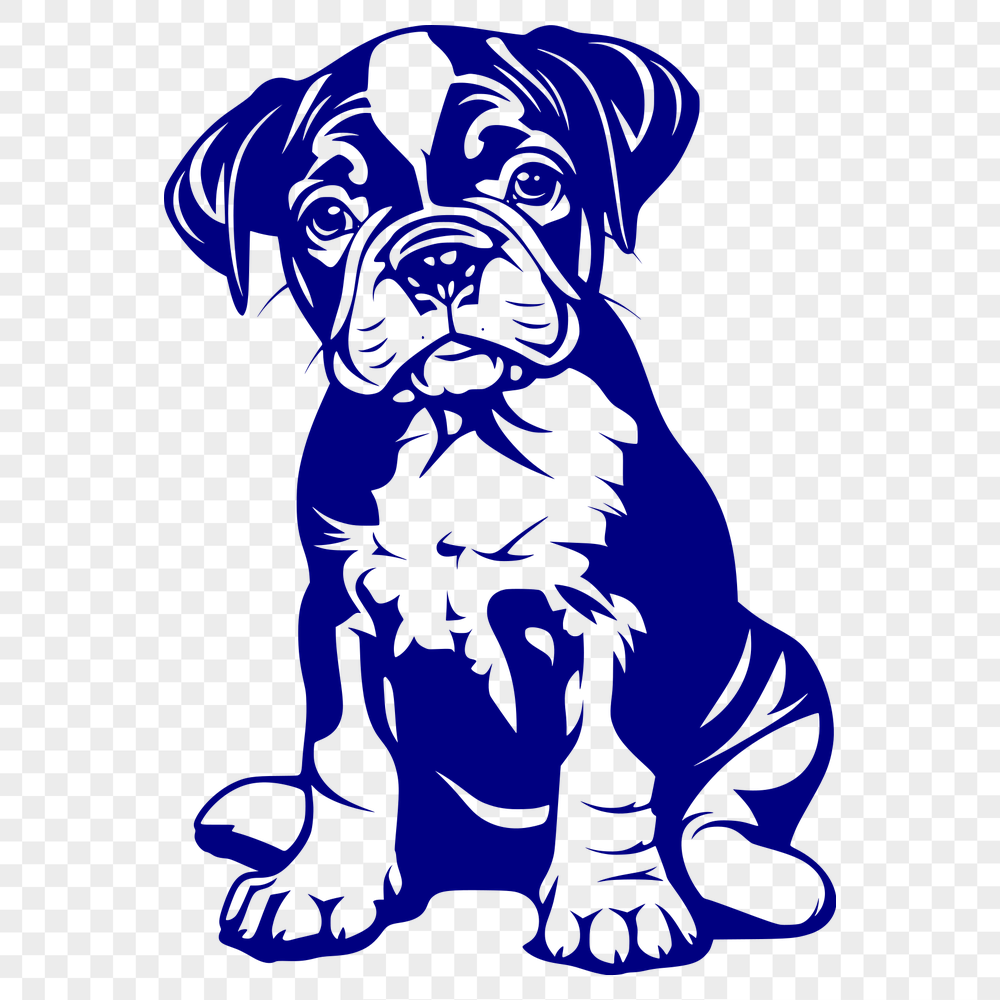 Stunning Puppy Vector Art