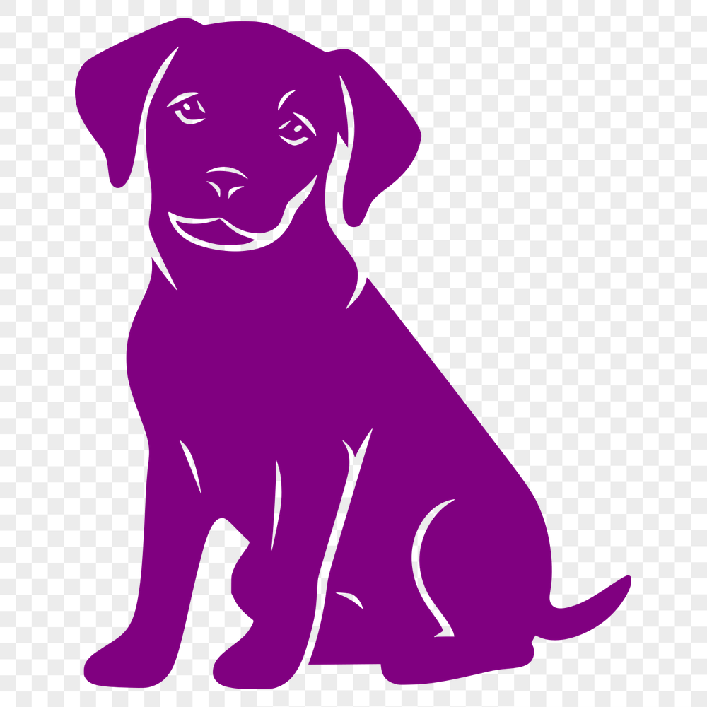 Artistic Labrador Retriever Vector Illustration