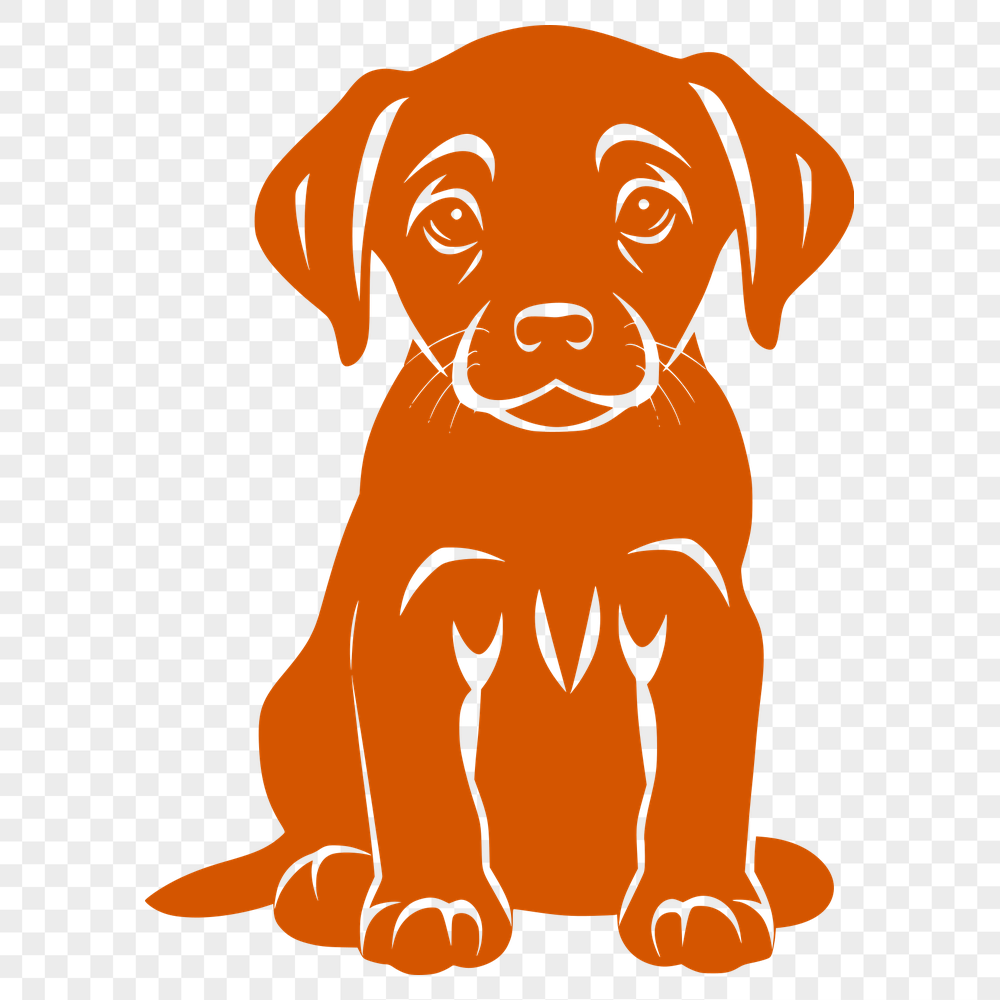 Free Unique Puppy Vector Craft File