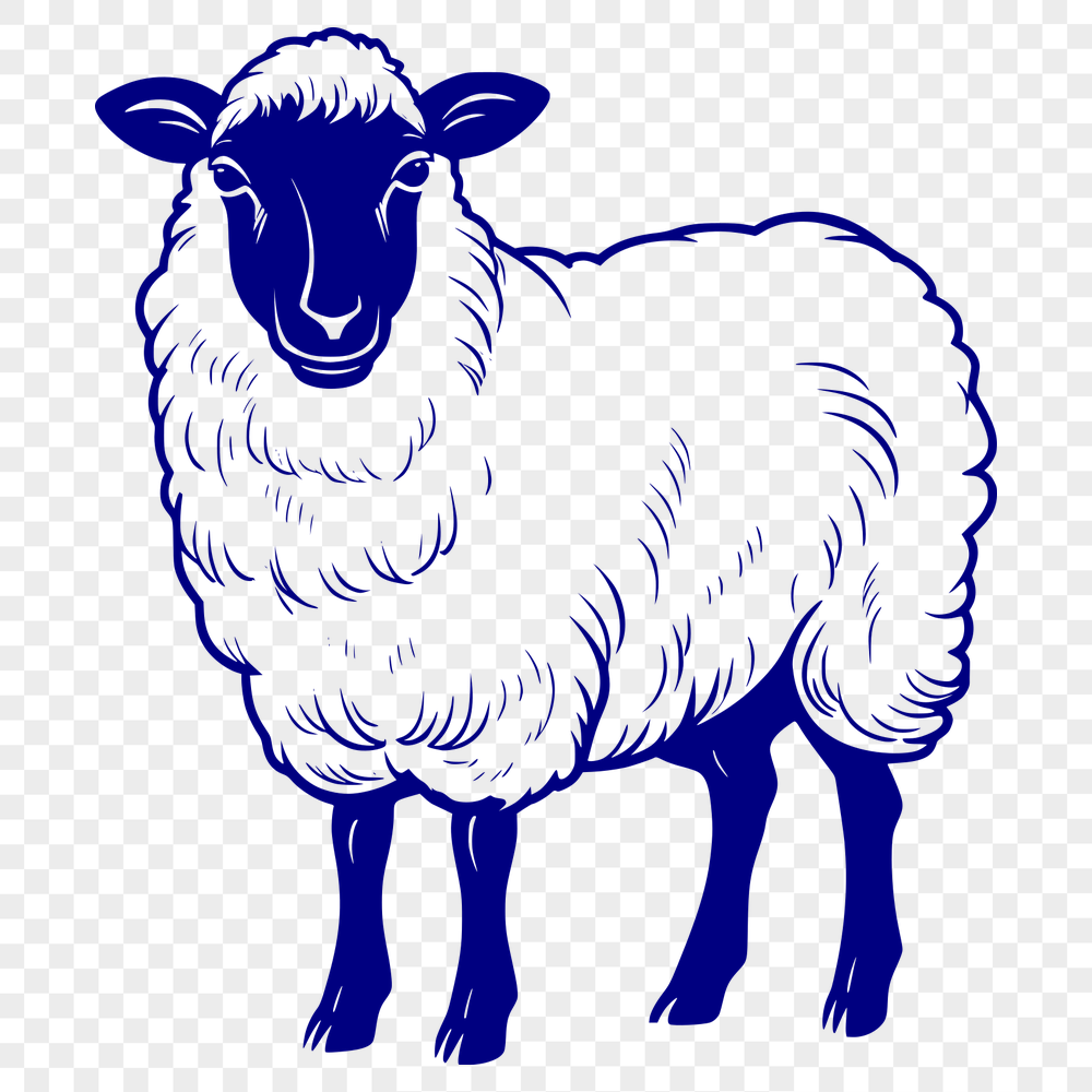 Free Unique Sheep Digital Art