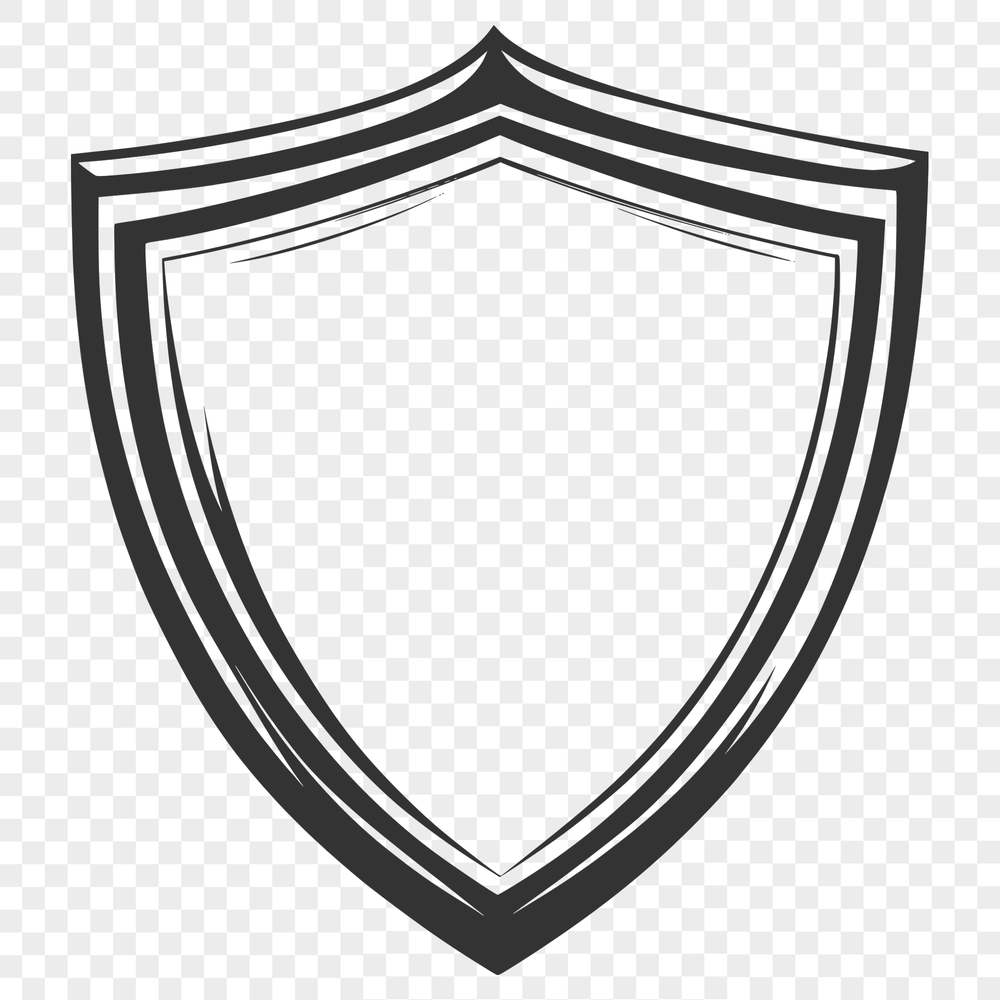 A premium SVG shield design for creative projects. A high-quality vector shield design created in SVG format.