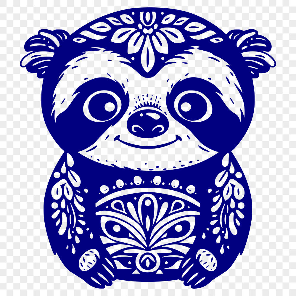 Free Stunning Sloth Digital Art