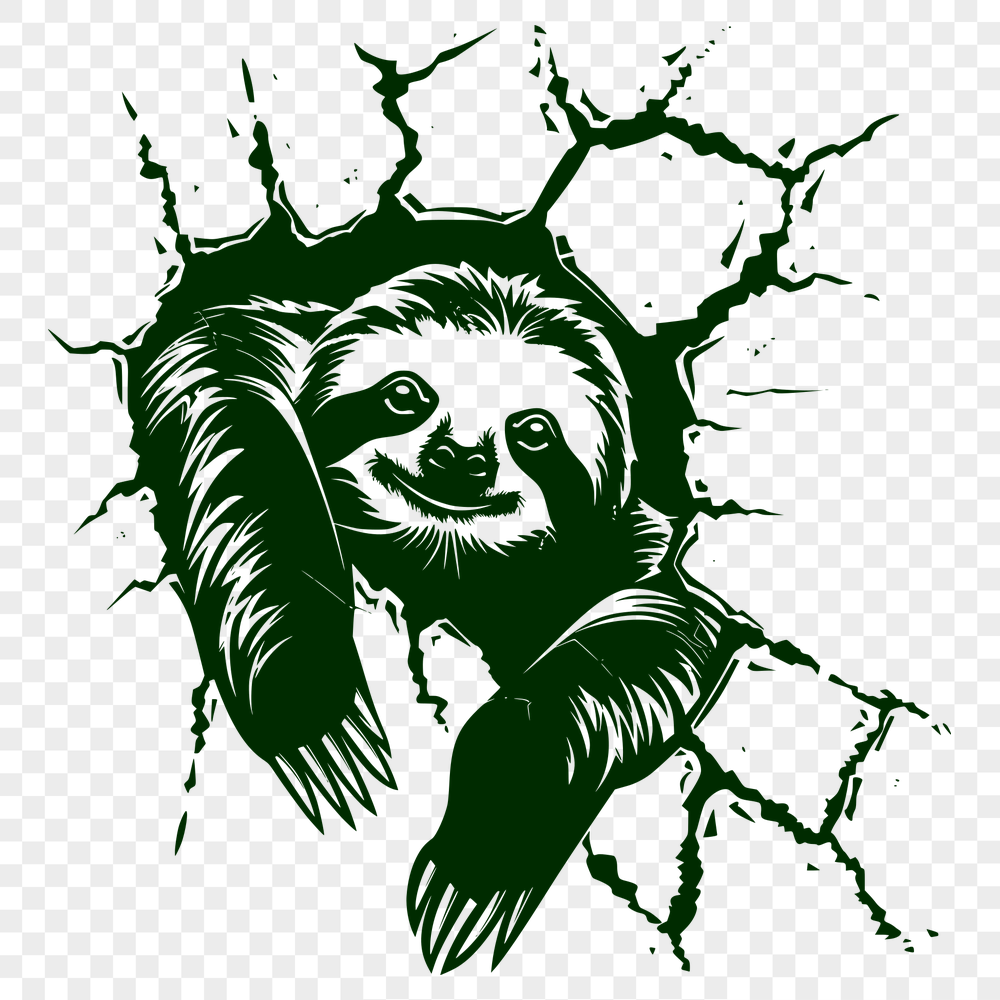 Free Creative Sloth Image