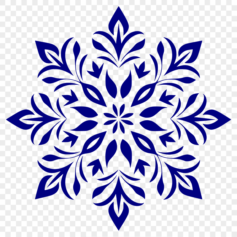 Free Snowflake SVG, PNG, PDF And DXF Files