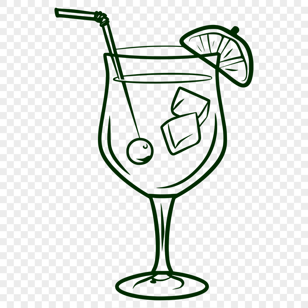 Unique Cocktail - For Procreate Project