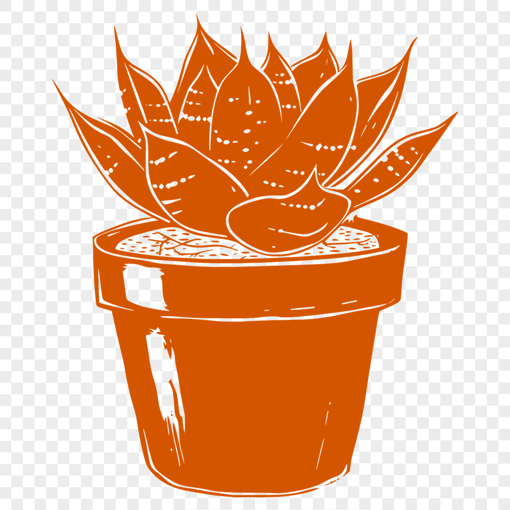 Floral Plant - Laser Engraver SVG