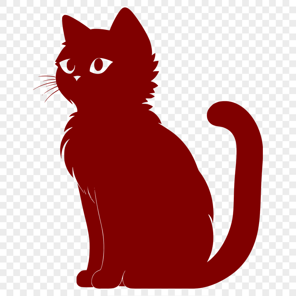 Free Free Cat Vector Image