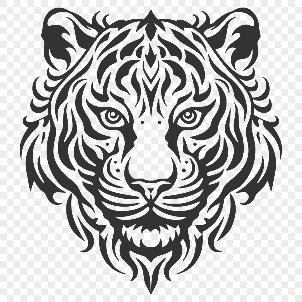 Free Free Tiger Vector Image